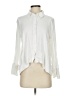 Zara 100% Viscose Ivory Long Sleeve Blouse Size S - photo 1
