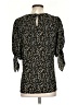 CeCe Black 3/4 Sleeve Blouse Size S - photo 2