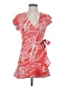 Aqua 100% Polyester Red Cocktail Dress Size S - photo 1