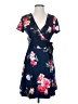 Miami Floral Blue Casual Dress Size XS - photo 1