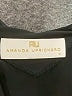 Amanda Uprichard 100% Polyester Solid Black Casual Dress Size P (petite) - photo 7