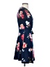 Miami Floral Blue Casual Dress Size XS - photo 4