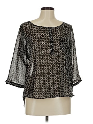 Tantrums 3/4 Sleeve Blouse (view 1)