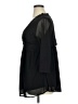 Suzanne Betro 100% Polyester Black 3/4 Sleeve Blouse Size 1X - photo 5