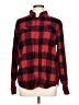 George Plaid Red Long Sleeve Button-Down Shirt Size L - photo 1