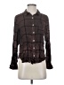 Leith Brown Long Sleeve Blouse Size S - photo 1