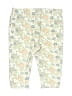 Rabbit Bear 100% Organic Cotton Floral Ivory Khakis 3-6 MO / 6 MO - photo 2