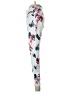 Zelos Floral Blue Casual Pants Size S - photo 5