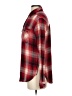BDG 100% Rayon Plaid Red Long Sleeve Button-Down Shirt Size XS - photo 5