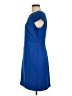 Alyx Solid Blue Casual Dress Size 12 - photo 5