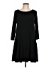 Sigrid Olsen Solid Black Casual Dress Size L - photo 1