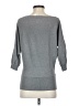 White House Black Market Floral Gray Pullover Sweater Size XS - photo 2