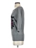 White House Black Market Floral Gray Pullover Sweater Size XS - photo 5