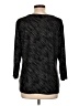 JM Collection Black 3/4 Sleeve Top Size L - photo 2
