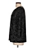 JM Collection Black 3/4 Sleeve Top Size L - photo 5