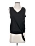 Cupio Black Sleeveless Blouse Size S - photo 1