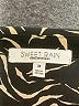 Sweet Rain Black Long Sleeve Blouse Size M - photo 7
