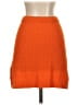 Zara Solid Orange Casual Skirt Size S - photo 2