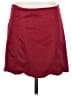 Unbranded Solid Burgundy Red Casual Skirt Size S - photo 2