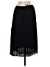 DKNY 100% Polyester Solid Black Formal Skirt Size 2 (petite) - photo 2