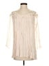 Assorted Brands 100% Rayon Ivory Pink 3/4 Sleeve Blouse Size S - photo 1