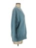 Unbranded Solid Blue Pullover Sweater Size M - photo 4