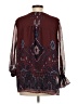 Colleen Lopez 100% Polyester Burgundy 3/4 Sleeve Blouse Size S - photo 2