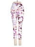 Balance Collection Print White Active Pants Size S - photo 2