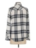 Rails 100% Rayon Plaid Gray Long Sleeve Button-Down Shirt Size S - photo 2