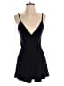Topshop Solid Black Romper Size 4 - photo 1