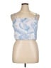 And 100% Polyester Blue Sleeveless Top Size 16 - photo 1