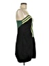Twelve by Twelve 100% Polyester Color Block Black Cocktail Dress Size M - photo 4