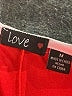 Love Graphic Red Cocktail Dress Size M - photo 7