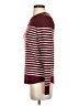 Staccato Stripes Burgundy Pullover Sweater Size S - photo 5