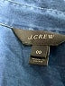 J.Crew Blue Long Sleeve Button-Down Shirt Size 00 - photo 7