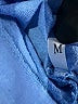 Unbranded Blue 3/4 Sleeve Button-Down Shirt Size M - photo 7