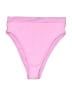 L Space Pink Swimsuit Bottoms Size M - photo 1