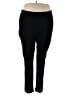 Larry Levine Solid Black Active Pants Size 22 - photo 1