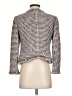 Rebecca Taylor Tweed Silver Gray Jacket Size 4 - photo 2