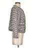 Rebecca Taylor Tweed Silver Gray Jacket Size 4 - photo 4