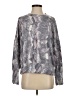 BB Dakota Paisley Gray Pullover Sweater Size S - photo 1
