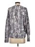 BB Dakota Paisley Gray Pullover Sweater Size S - photo 2
