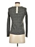 Ann Taylor LOFT Polka Dots Gray Pullover Sweater Size XS - photo 2