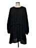 ASOS 100% Polyester Solid Black Casual Dress Size 8 - photo 1