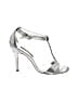 Nina Metallic Silver Heels Size 7 - photo 1