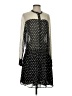 8PM Polka Dots Black Casual Dress Size S - photo 1