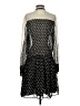 8PM Polka Dots Black Casual Dress Size S - photo 2