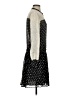 8PM Polka Dots Black Casual Dress Size S - photo 4