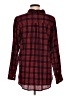 Isabella Sinclair Plaid Red Long Sleeve Blouse Size M - photo 2
