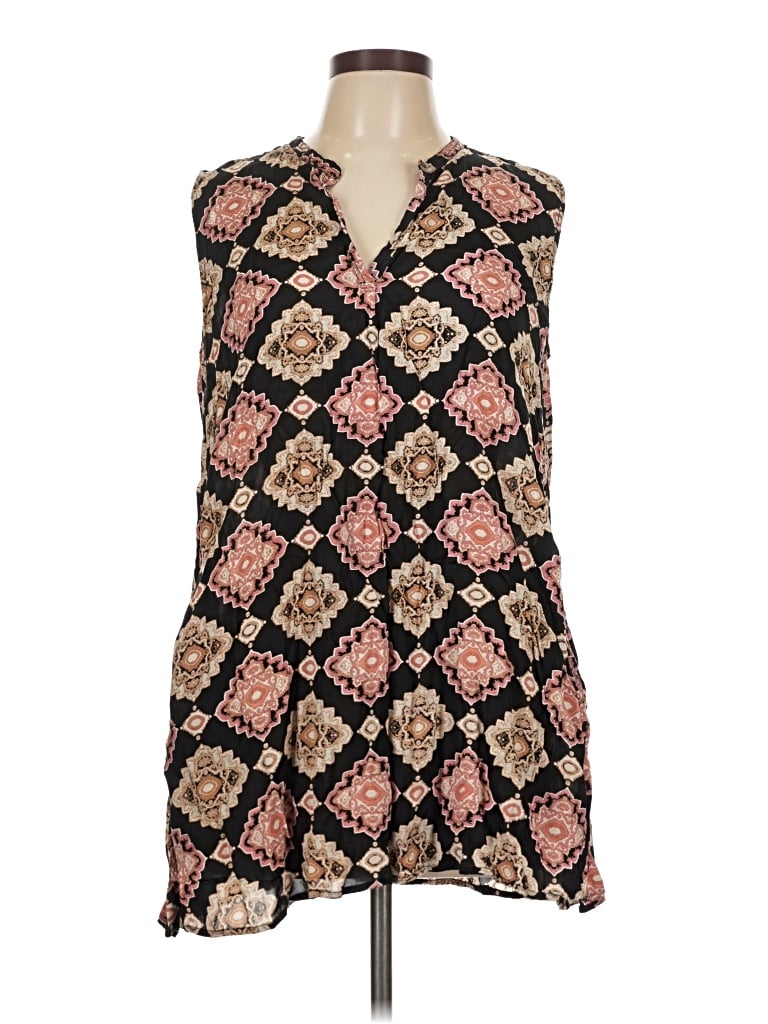 Pre-owned Masai Sleeveless Blouse In Black